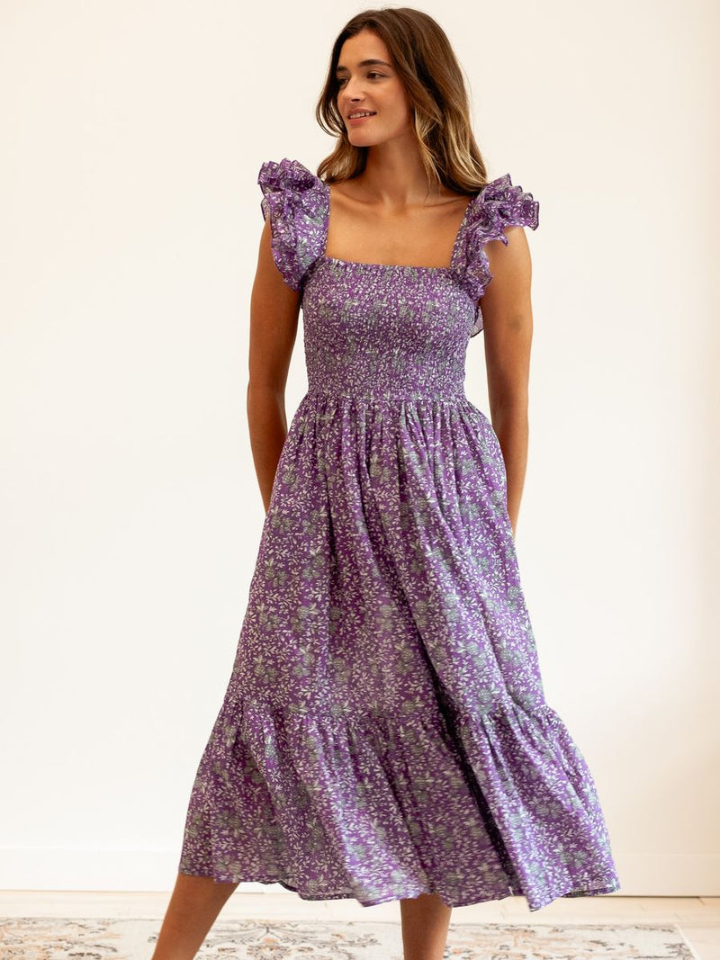 MILLE Olympia Dress Purple / M
