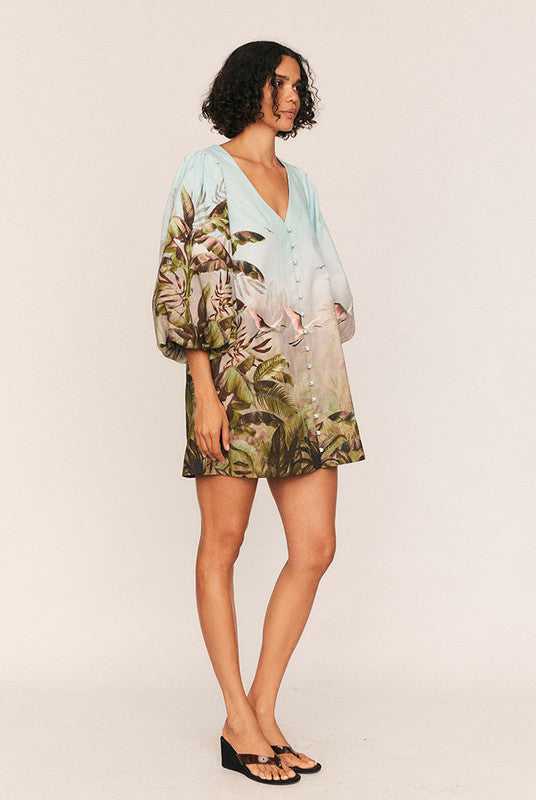 Bohemian Traders Canopy Dress Sky Blue / 6