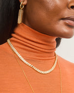 Talis Chains Ridged Tennis Necklace
