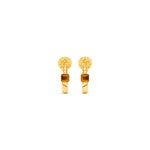 Talis Chains Tiger's Eye Everyday Twist Hoops