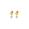 Talis Chains CZ One Drop Earrings