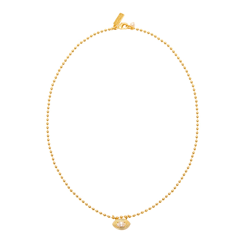 Talis Chains Evil Eye Ball Chain Necklace
