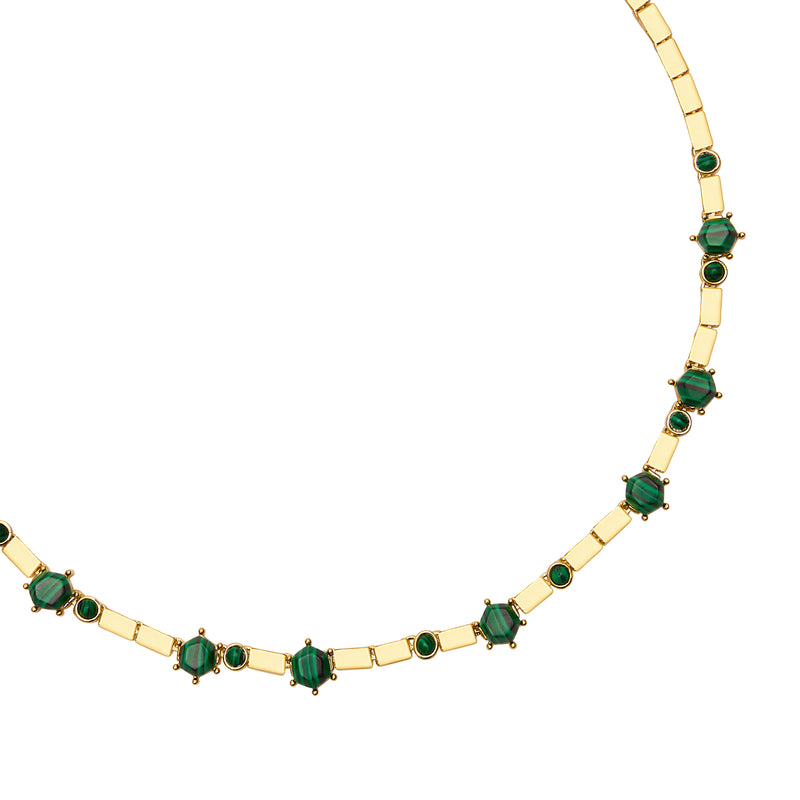 Talis Chains Los Angeles Malachite Choker