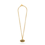 Talis Chains Dalmation Jasper Eye Necklace