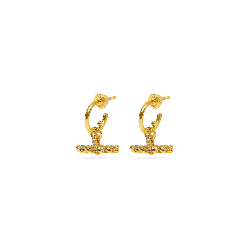 Talis Chains T-Bar Earrings