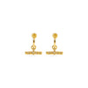 Talis Chains T-Bar Earrings