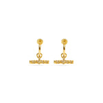 Talis Chains T-Bar Earrings