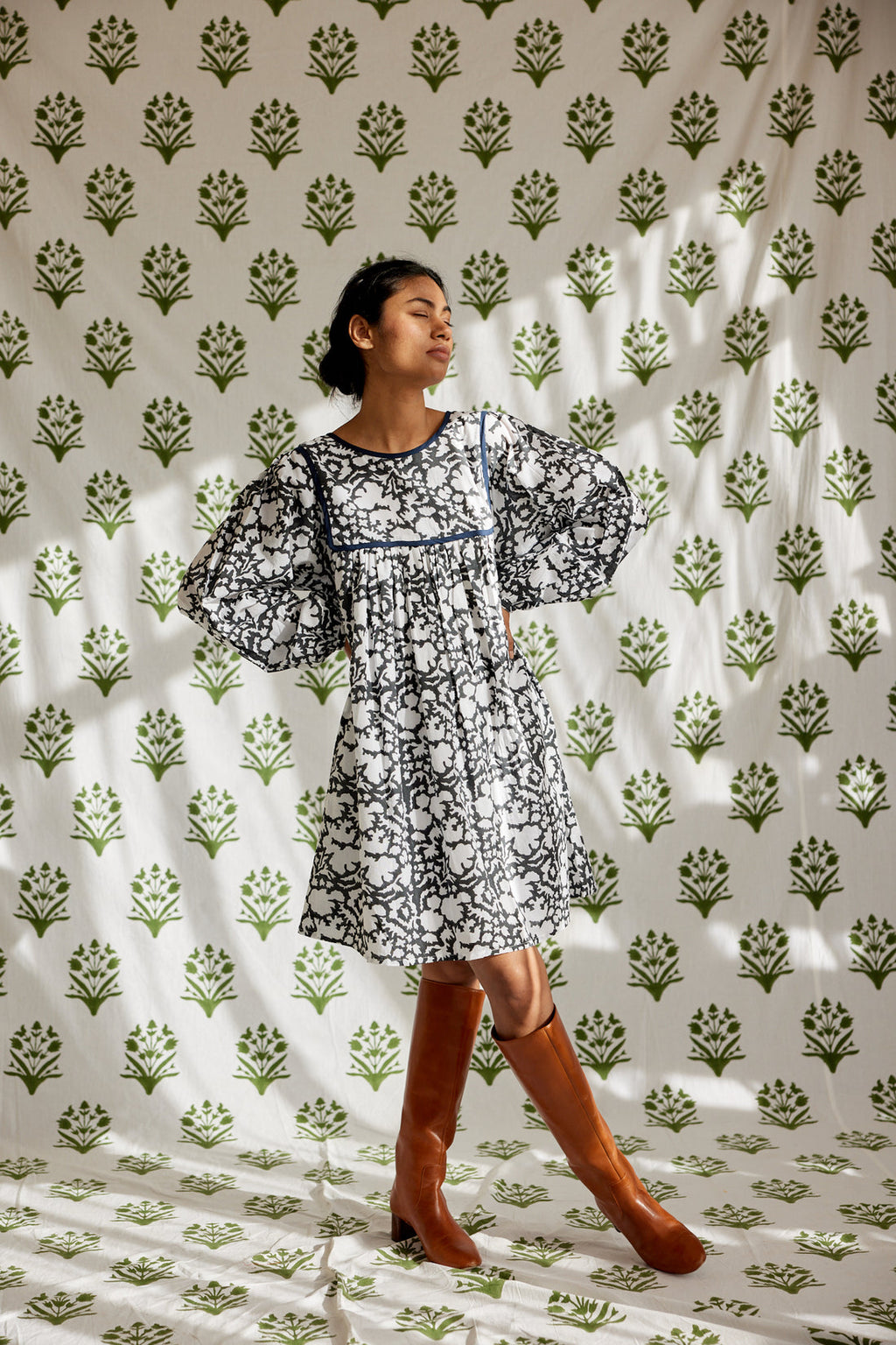 SZ Blockprints Darjeeling Dress