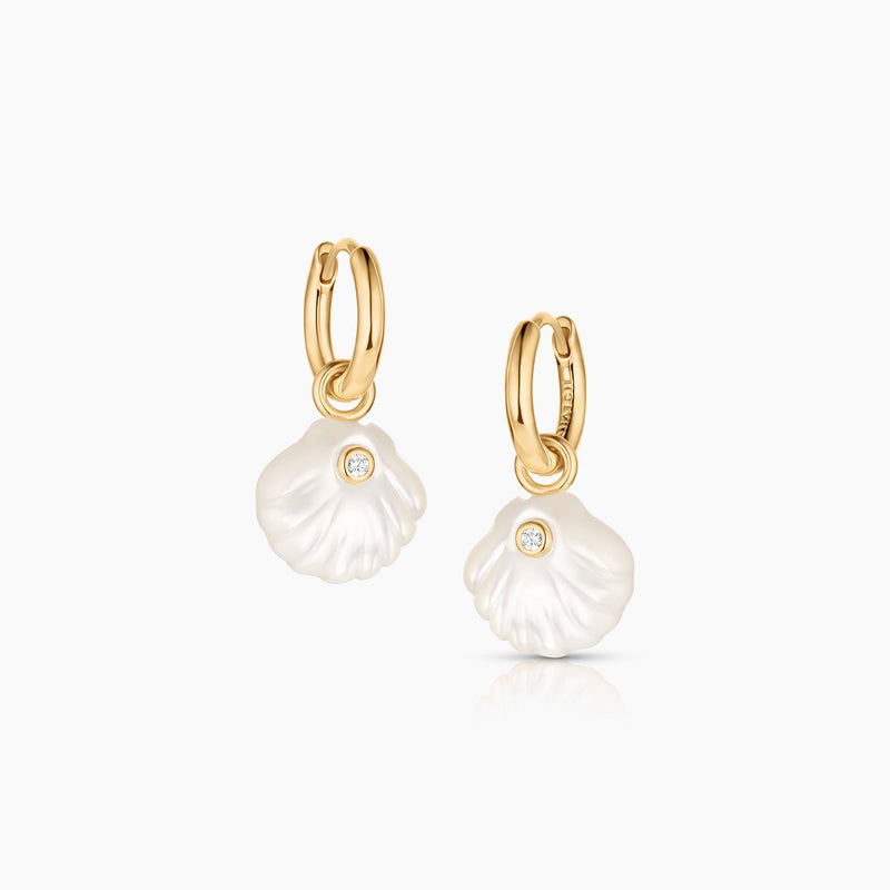 THATCH Coquille Mother of Pearl Earrings