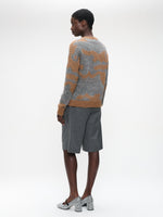 Jane Lushka Shiny Camo Sweater