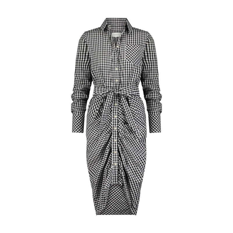 The Shirt Wrap Front Dress