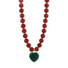 Hannah B. Heart of Jasper Necklace