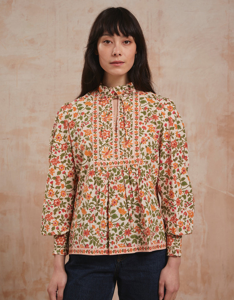 Pink City Prints Nell Blouse