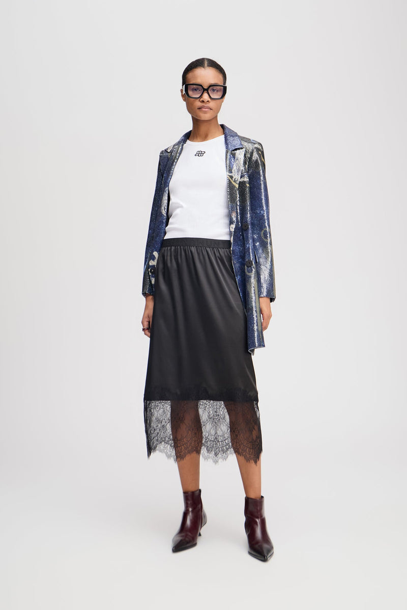 MUNTHE Latosha Slip Skirt