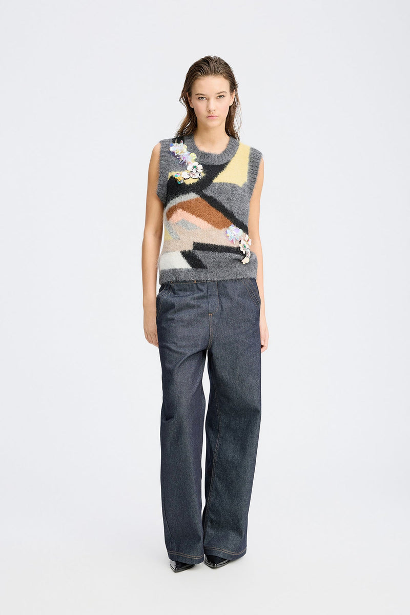 MUNTHE Rubble Sweater Vest