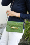 Pamela Munson Jackie Moss Green Bag