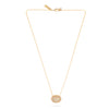 Talis Chains Button Choker Necklace