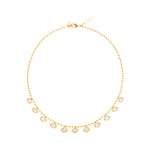 Talis Chains Drop Choker Necklace