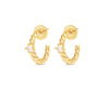 Talis Chains Everyday CZ Twist Hoops
