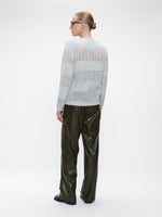 Jane Lushka Shiny Pullover Sweater