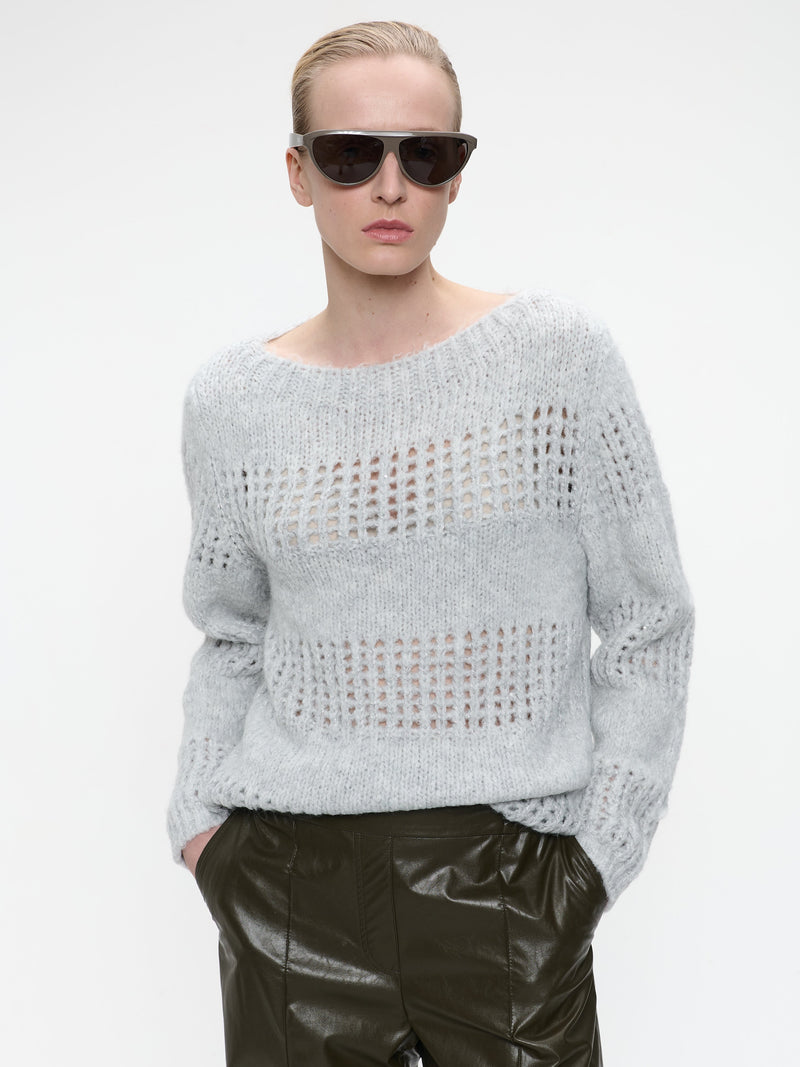 Jane Lushka Shiny Pullover Sweater