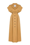 Mehtap Elaidi Layered Trench Dress