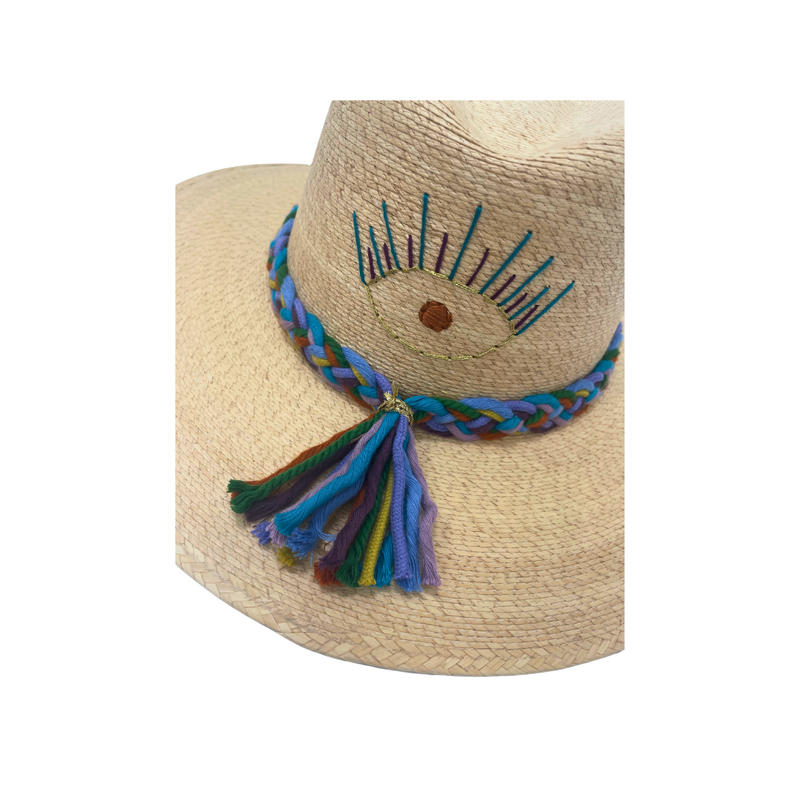 Baldiz Blue Evil Eye Hat