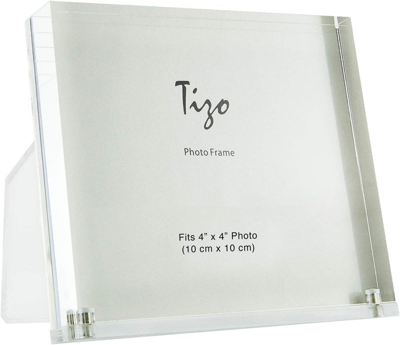 Tizo Clear Acrylic Photo Frame 4x4