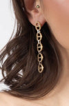 Covet Refined Punk Linear Earrings