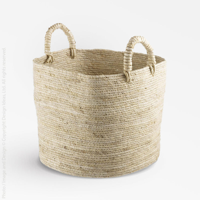 Texxture Maiz Large Basket with Handles