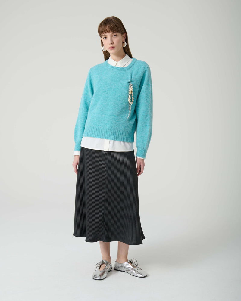 Beatrice.b Faux Pleated Skirt