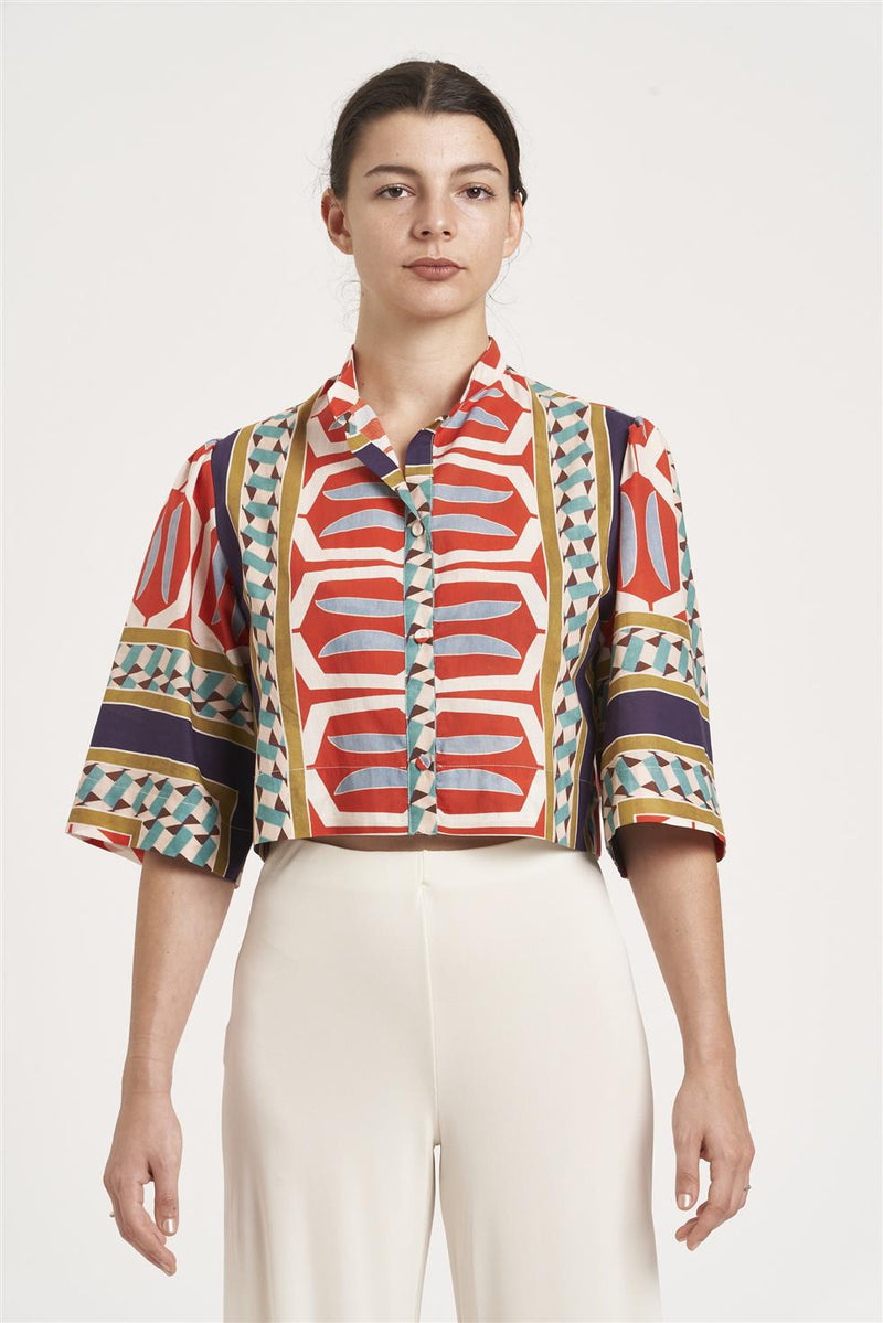 B-Y-E Geometric Shirt