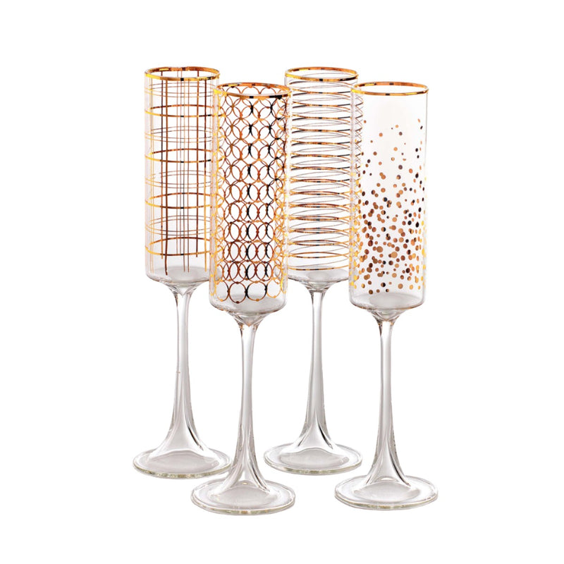 Texxture Krya Champagne Flutes