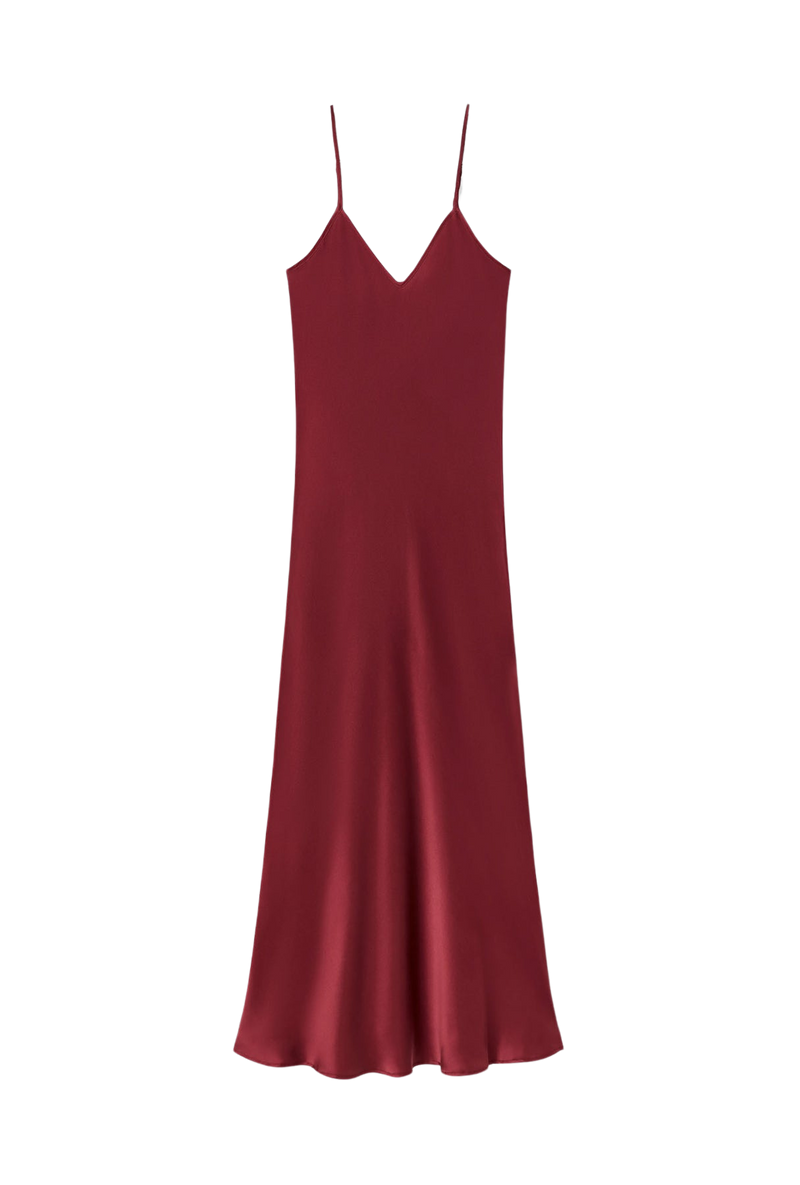 Silk Laundry Slip Dress