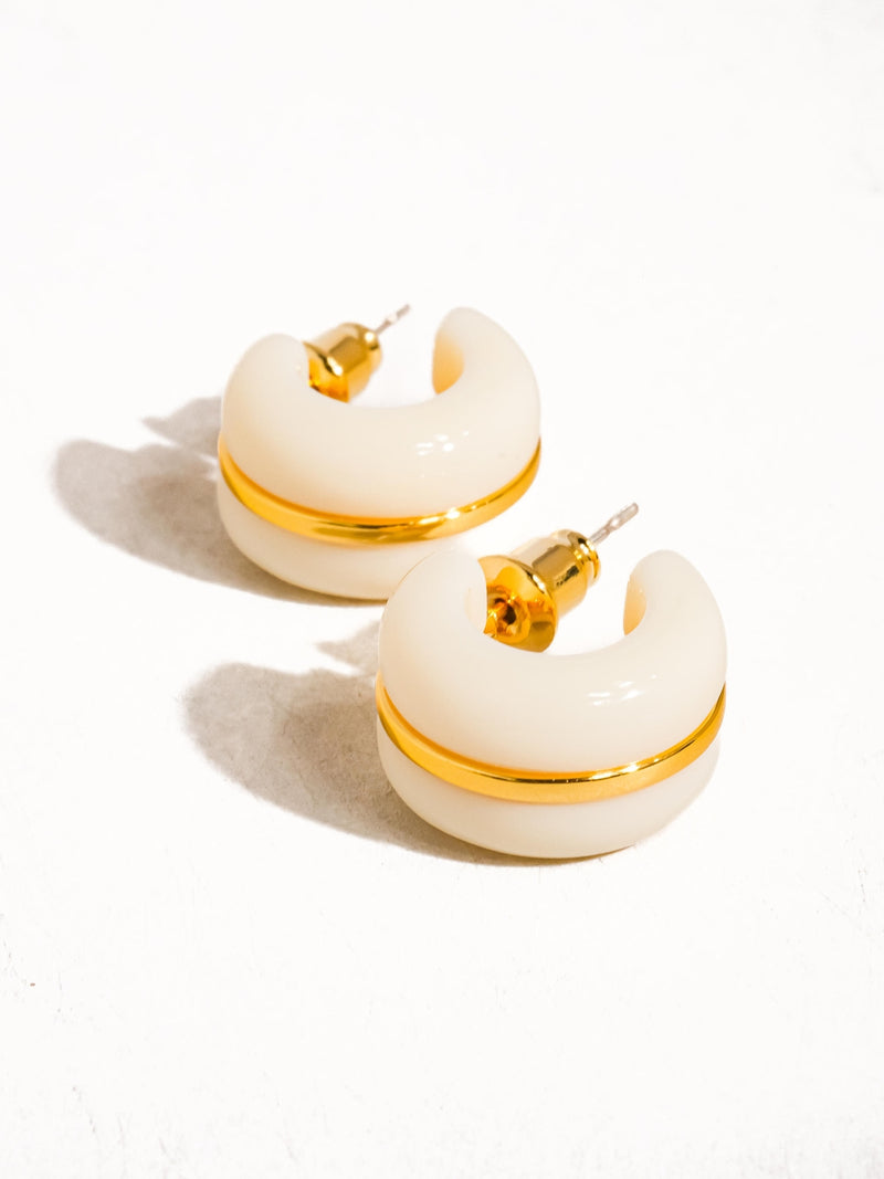 Flânerie by MAIQ Arlo Ivory Hoops