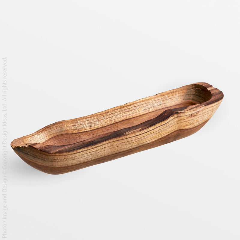 Texxture Takara Teak Long Bowl