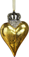 HomArt Crowned Heart Ornaments