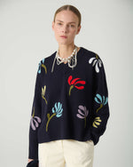 Beatrice.b Needle Flower Sweater