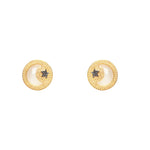 SENDA Moon Studd Earrings