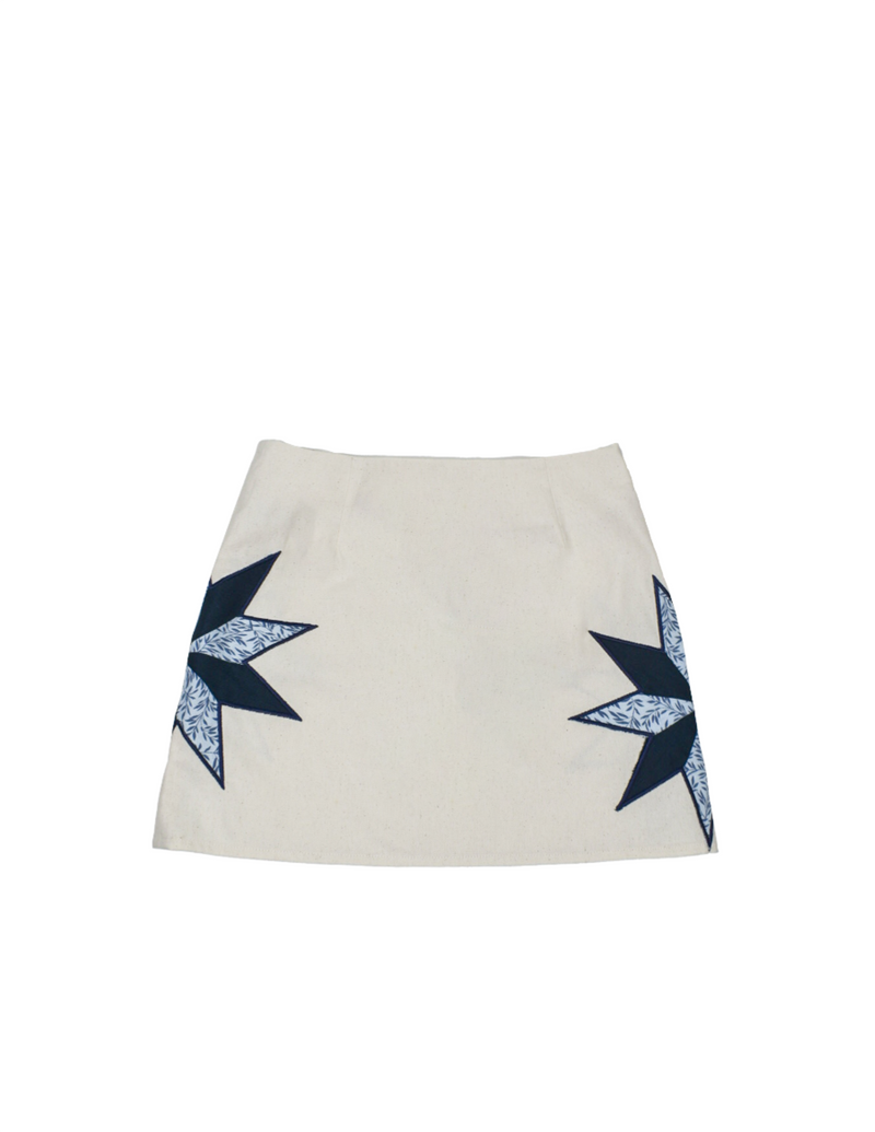 Pacatus Patched Star Skirt