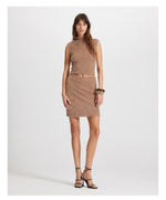 THEO Carme Plush Lace Pull-on Skirt