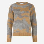 Jane Lushka Shiny Camo Sweater