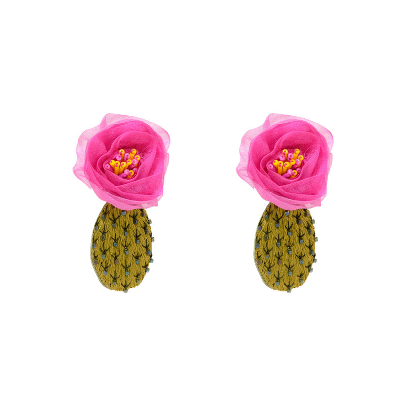 Mignonne Gavigan Cactus Flower Earrings