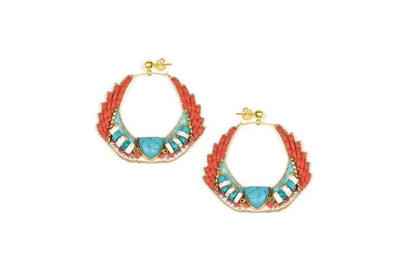 Nahua Cheri Hoops