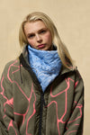 Powder Puff Collection Chambray Pullover Scarf