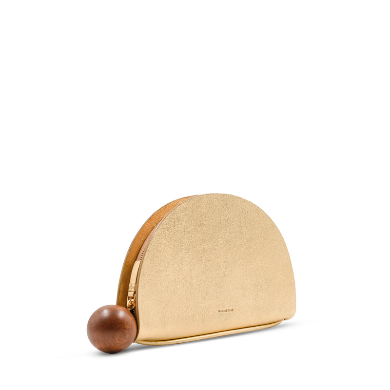 Gabuteau Gold Chiara Clutch