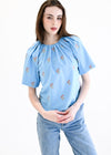 Never A Wallflower Snapdragon Blouse