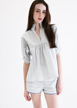 Never A Wallflower High Neck Blouse