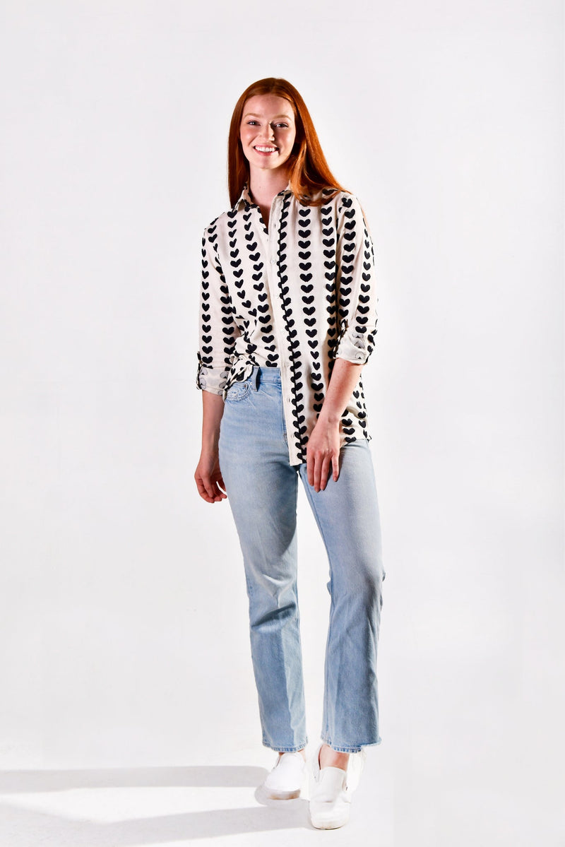 Emily Phillips Black Hearts Shirt