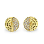 Covet Ripple Stud Earrings